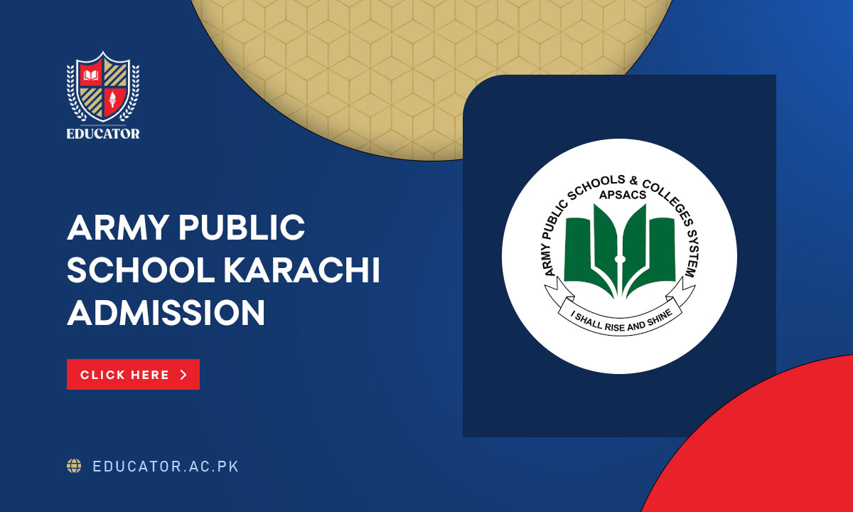 Army Public School Karachi Admission