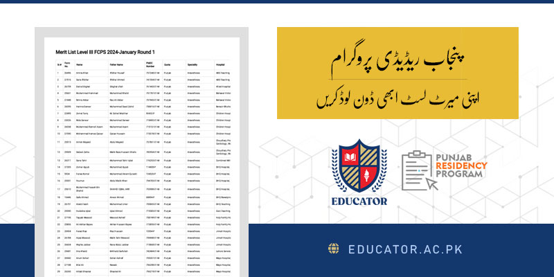 How to Check the PRP Merit List Gazette