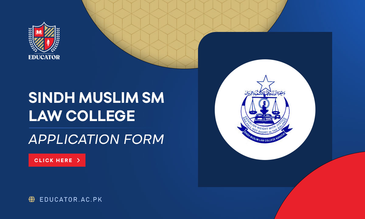 Sindh Muslim SM Law College Karachi Admission