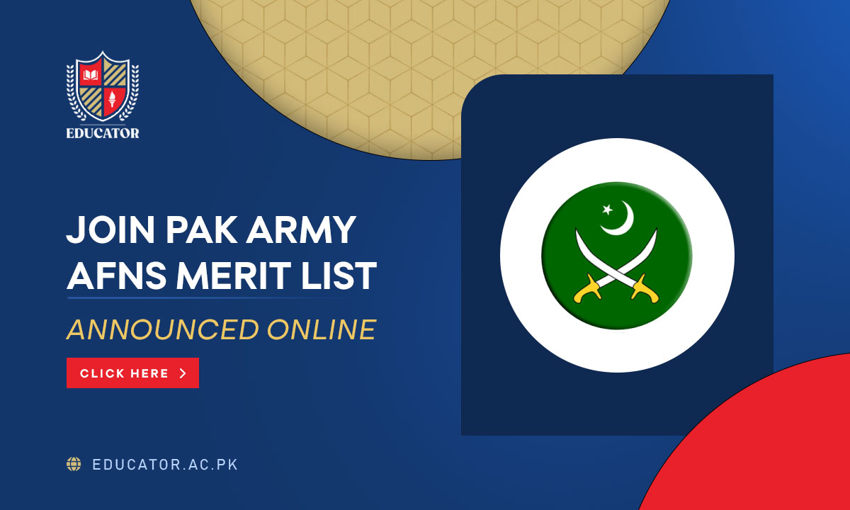 AFNS Merit List