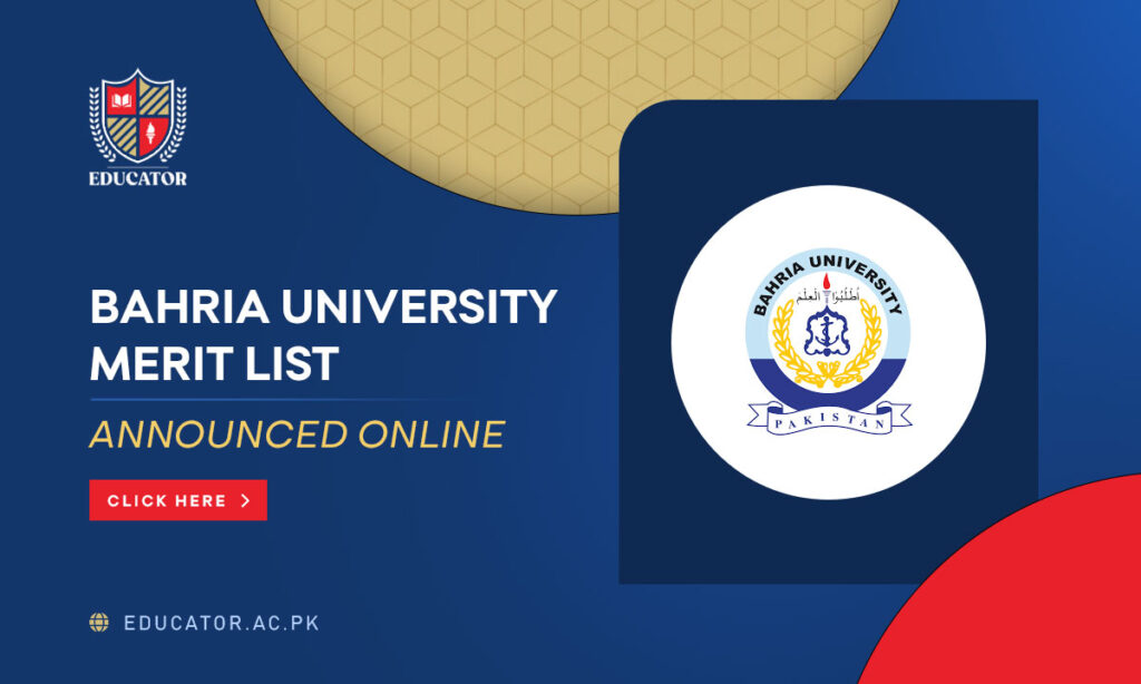 Bahria University Academic Calendar 2025 Pdf Download 