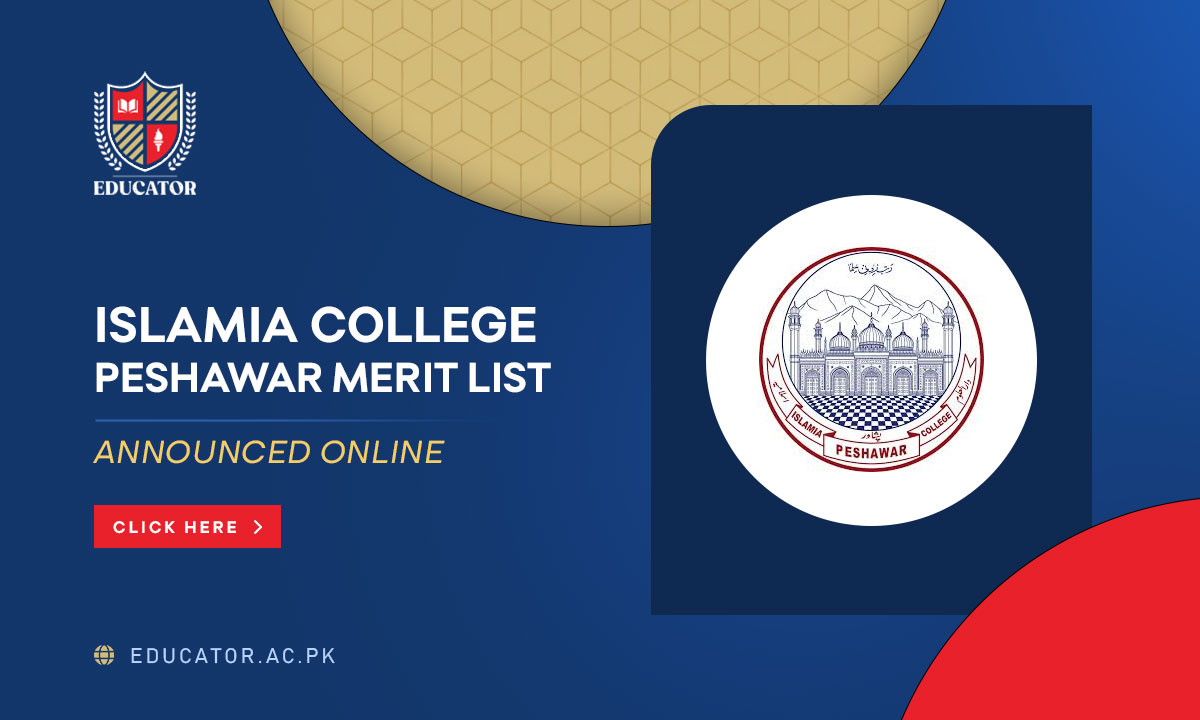 Islamia College Peshawar Merit List