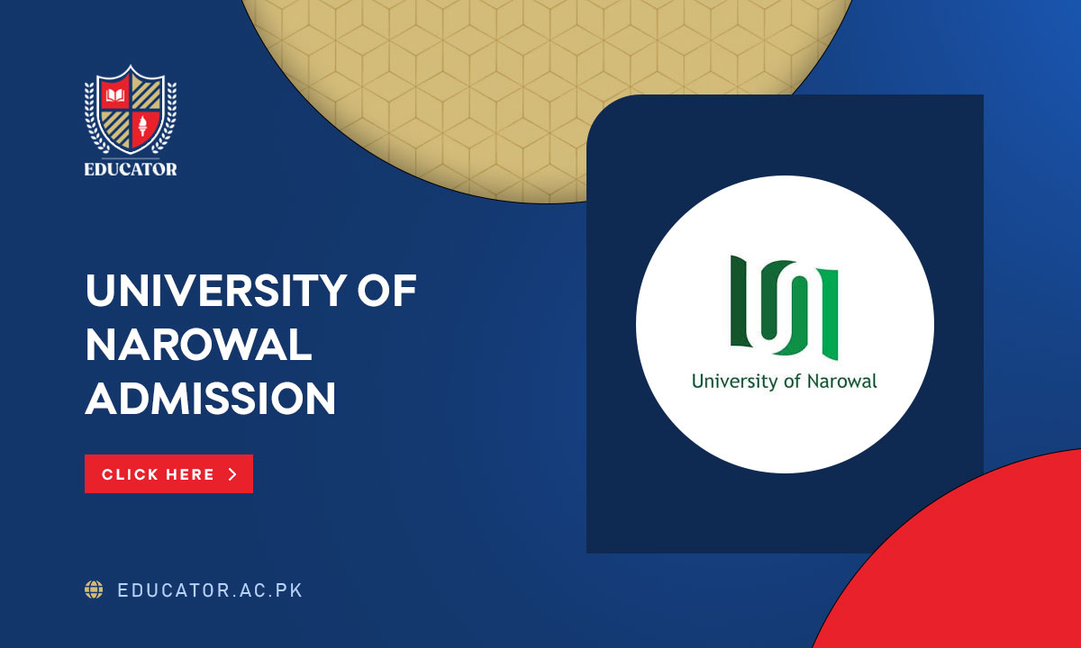 University of Narowal Admission