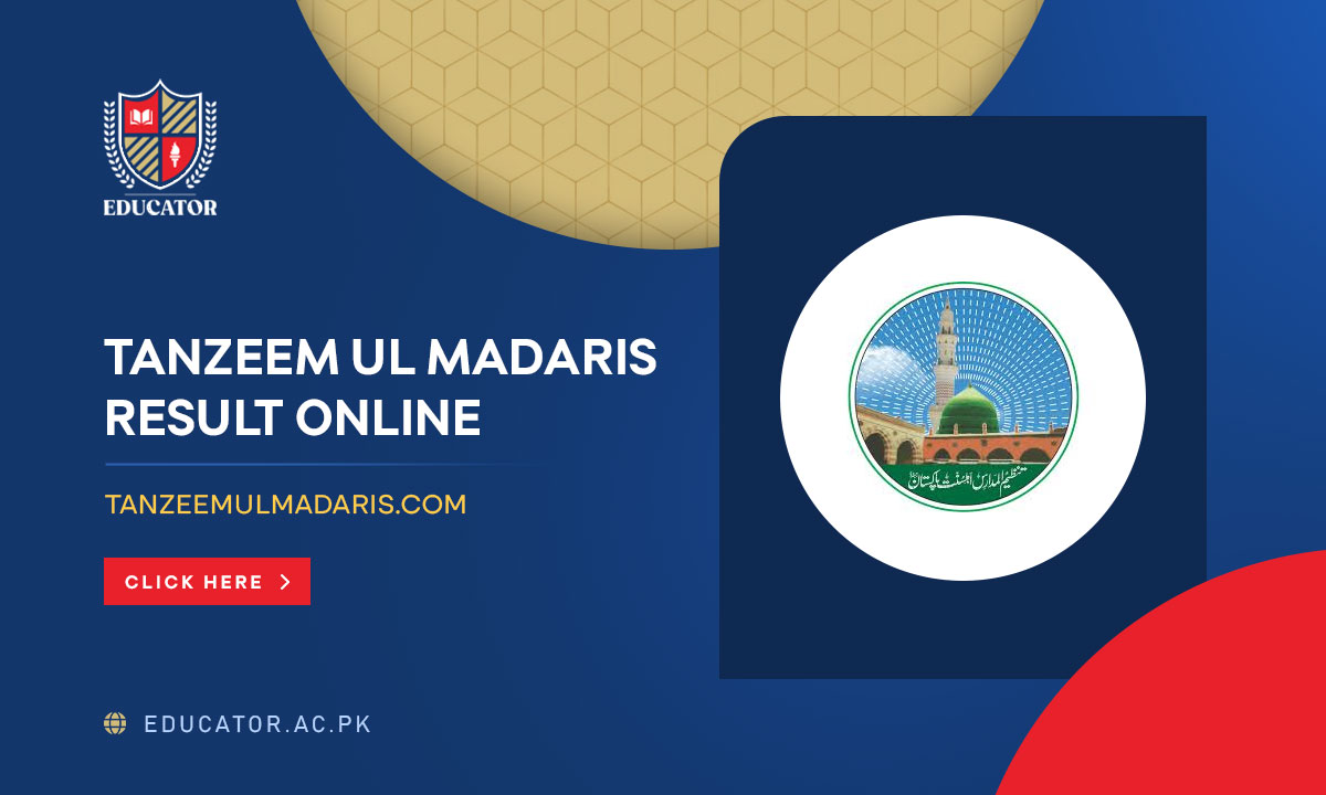Tanzeem Ul Madaris Result 2025 Girls & Boys Check By Roll Number